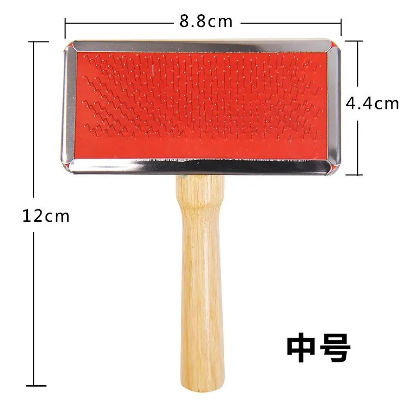 S-XL Pet Dog Cat Grooming Carding Shedding Needle Brushes