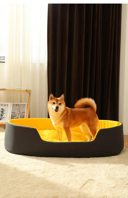 S-L Pet Dog Bed Sofa Kennel Cushion Mat