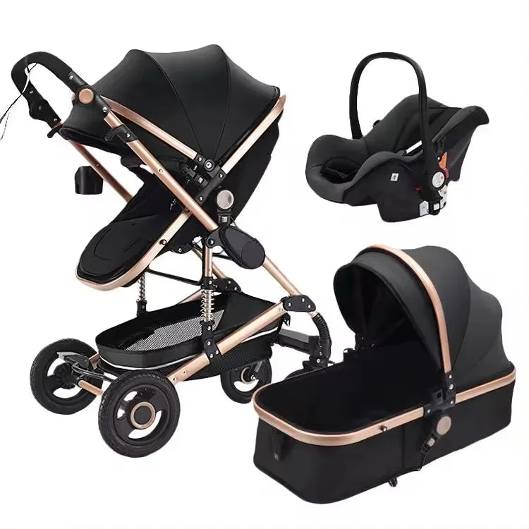 3-in-1 Lightweight Baby Stroller