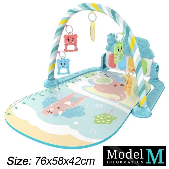 Baby Fitness Stand Music Play Gym for Early Education