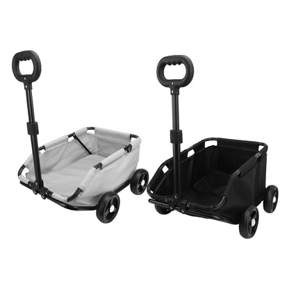 Lightweight Carbon Steel Pet Dog Cat Stroller Carrier Trolley