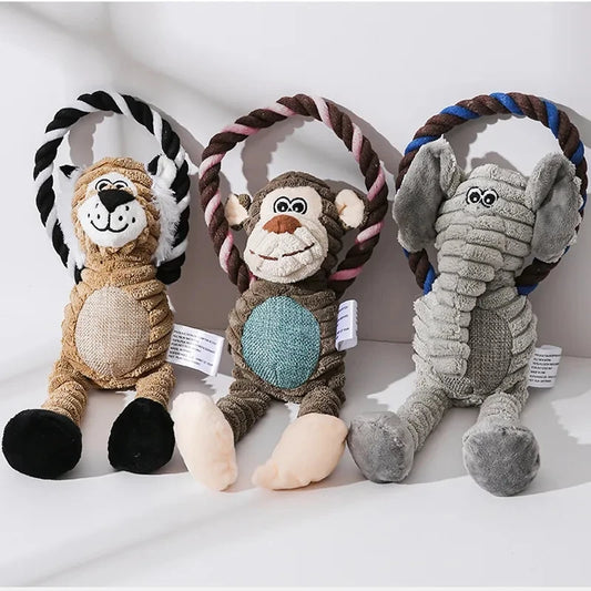 Pet Dog Plush Bite-Resistant Squeaky Toys