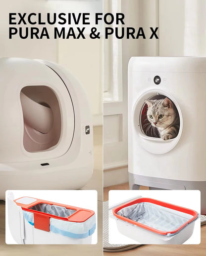 N50 Pet Cat Litter Box Deodorizer Refills for PuraMax Self-Cleaning Litter Box Tray