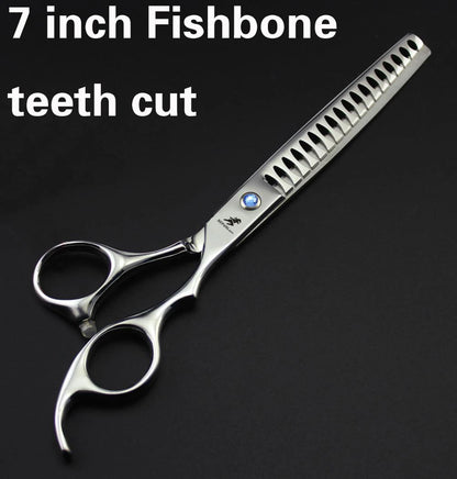 7" Stainless Steel Pet Dog Cat Grooming Thinning Scissors