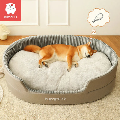 S-3XL Washable Plush Kennel Pet Dog Bed Sofa Cushion Mat