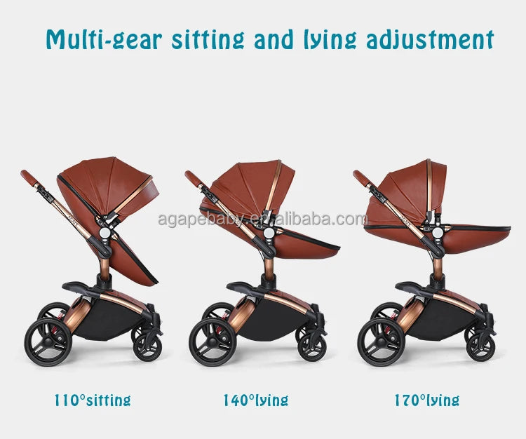 Baby Stroller 2-in-1