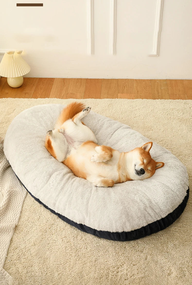 S-3XL Washable Plush Kennel Pet Dog Bed Sofa Cushion Mat