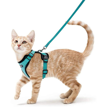 XS-S Pet Cat Harness and Leash Set