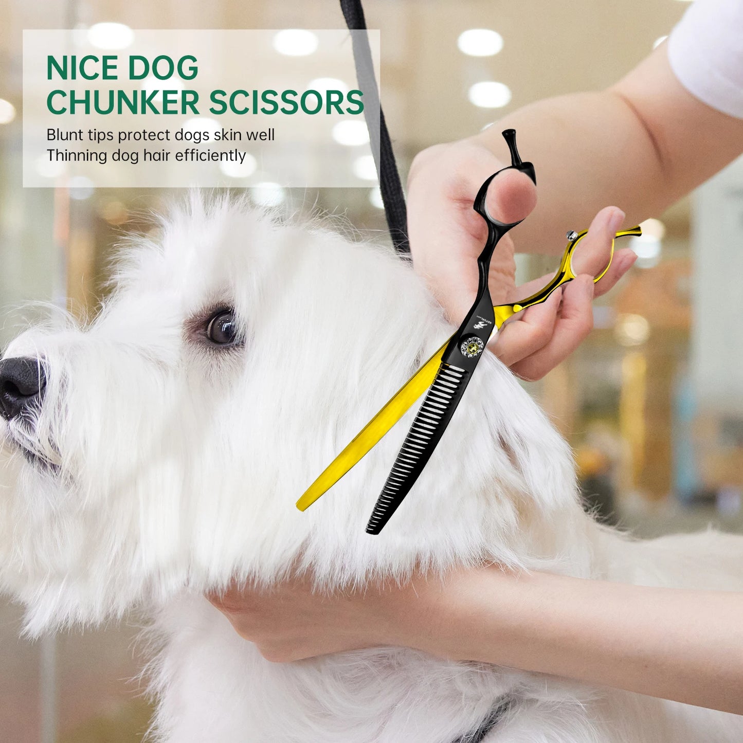 7-8" Stainless Steel Pet Dog Cat Grooming Thinning Scissors