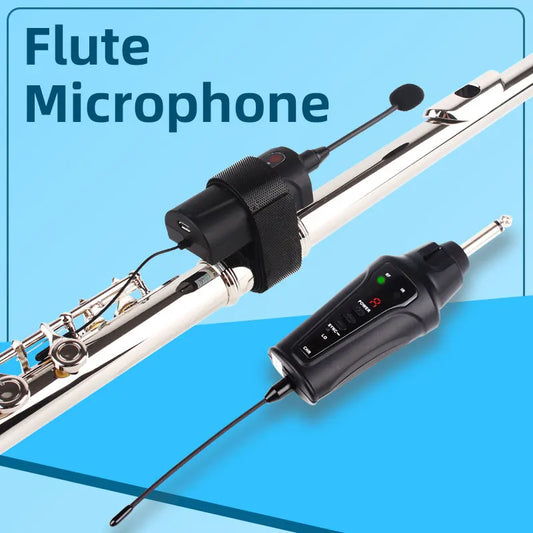 DT-5 UHF Wireless Flute Microphone