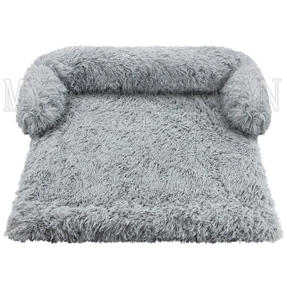 S-2XL Soft Plush Pet Dog Cat Bed Mat Sleeping Sofa