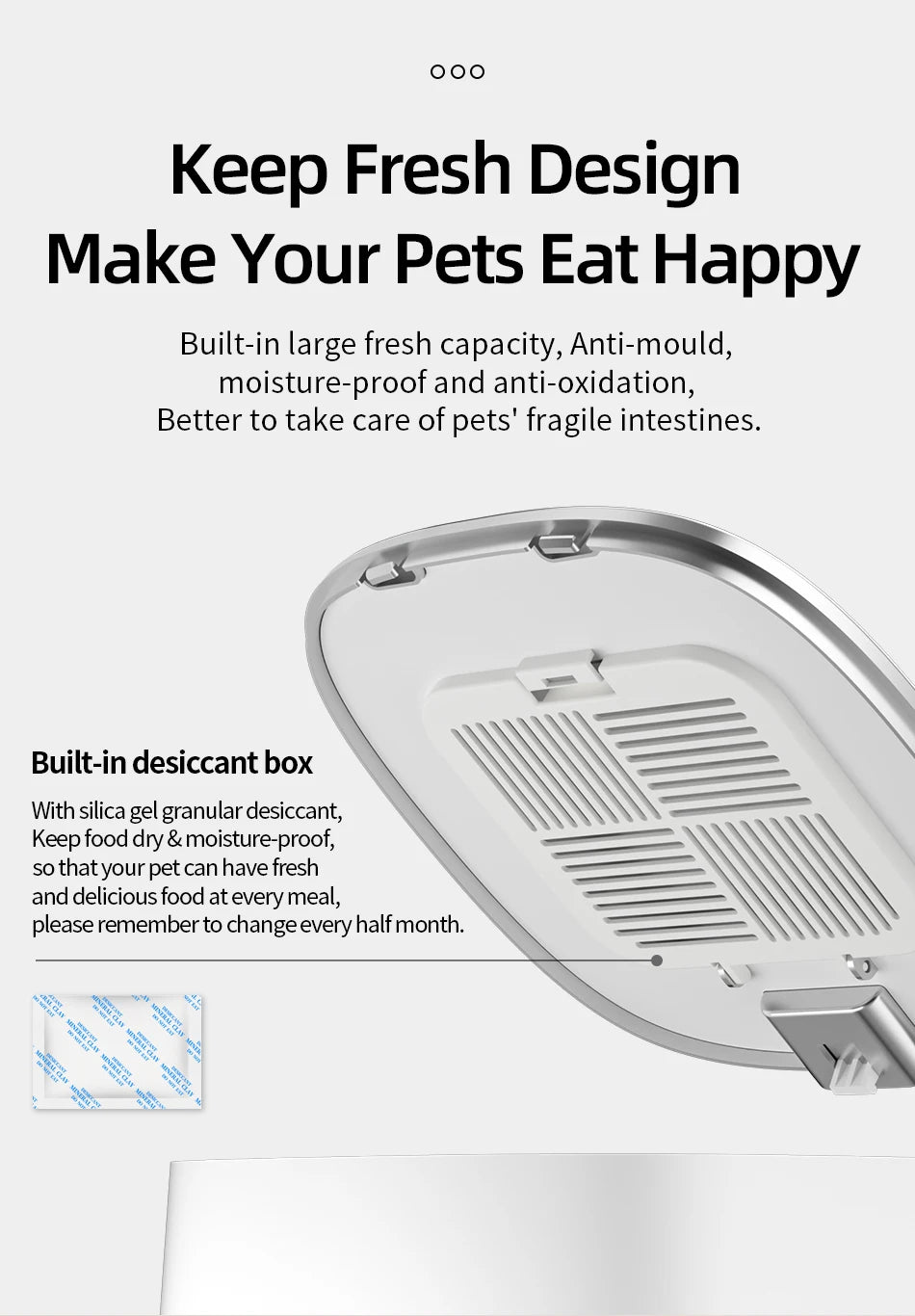 4L Automatic Pet Dog Cat Smart Control Feeder Food Dispenser