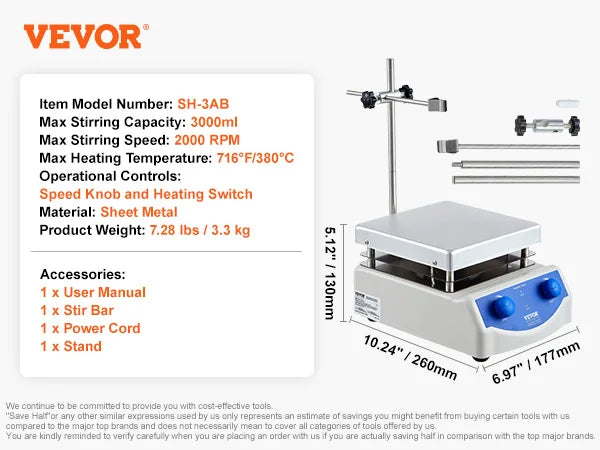 Magnetic Stirrer Hot Plate