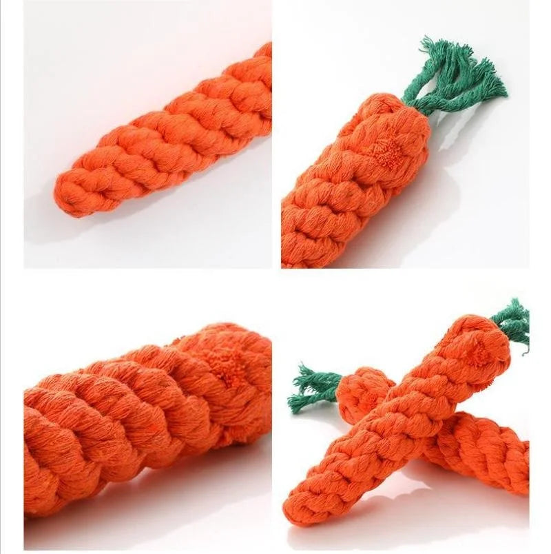 Pet Dog Cotton Rope Knot Chew Toy