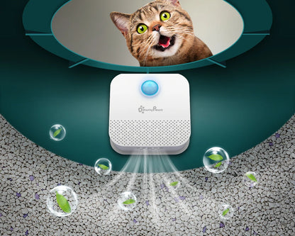 4000mAh Smart Odor Purifier Deodorizer For Pet Cat Litter Box