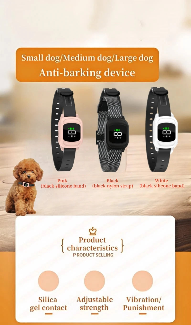 1000m Pet Dog Rechargeable Anti Bark Training Collar