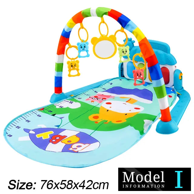 Baby Fitness Stand Music Play Gym for Early Education