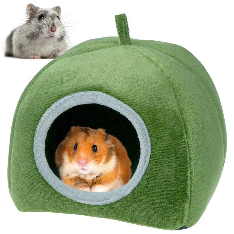 Small Animal Pet Hamster Guinea Pig House Nest Bed