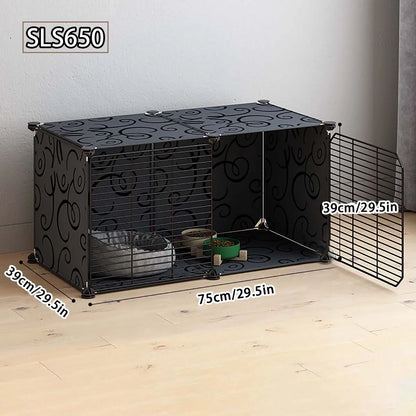 2 Tier Pet Cat Small Animal Indoor Cage Crate