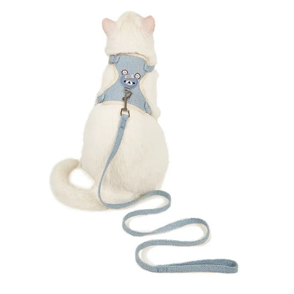 Pet Rabbit Small Animal Breathable Adjustable Leash Vest Harness