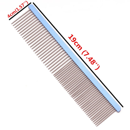 Aluminum Alloy Pet Grooming Combs