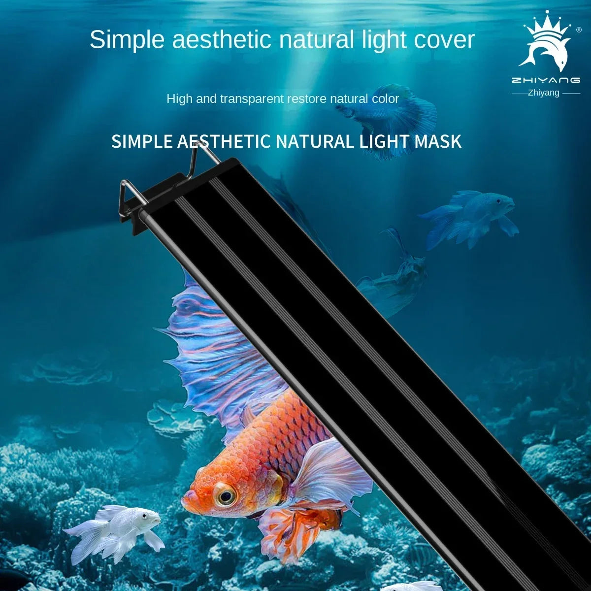 Multi Color LED Aquarium Fish Tank Light Lamp