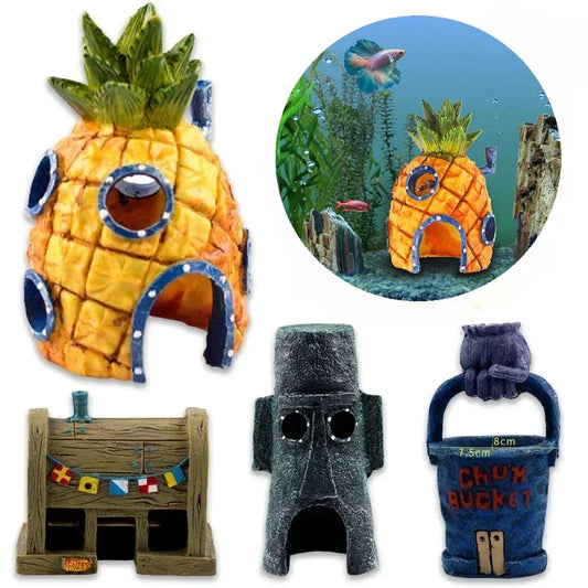 Aquarium Fish Tank Decoration Landscaping Accessories