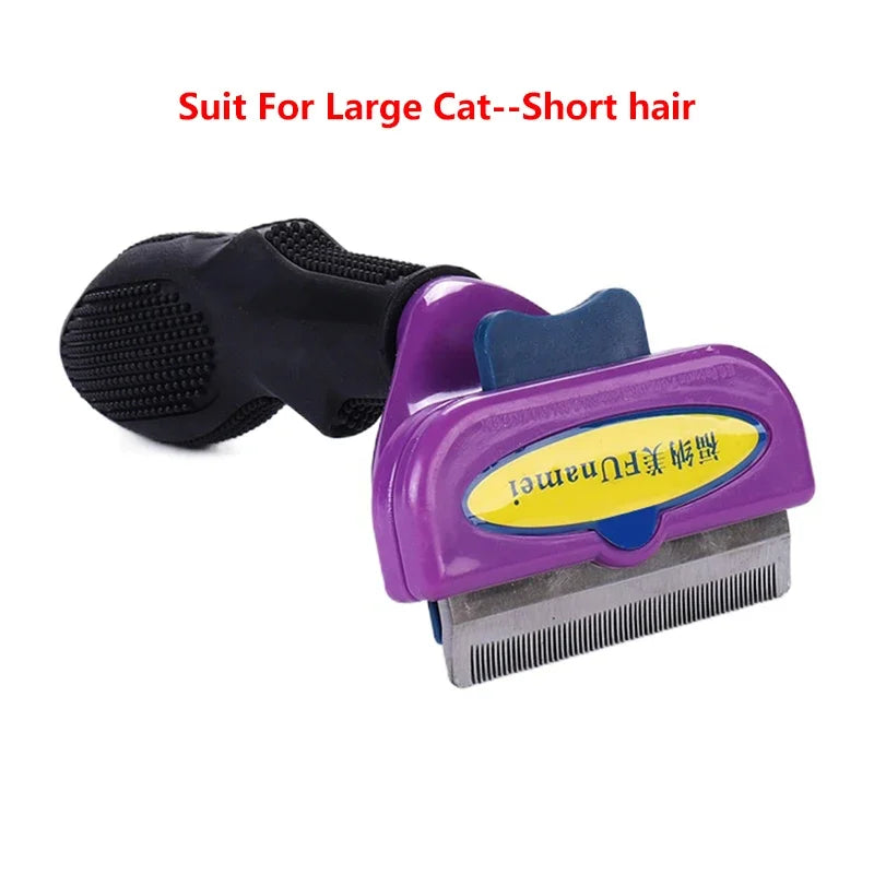 Self Cleaning Pet Dog Cat Hair Removal Grooming Combs