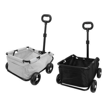 Lightweight Carbon Steel Pet Dog Cat Stroller Carrier Trolley