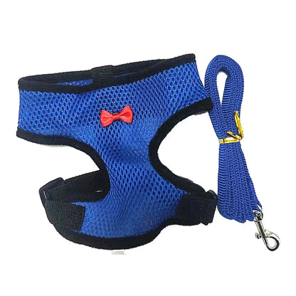 Adjustable Breathable Pet Duck Chicken Harness Vest Leash