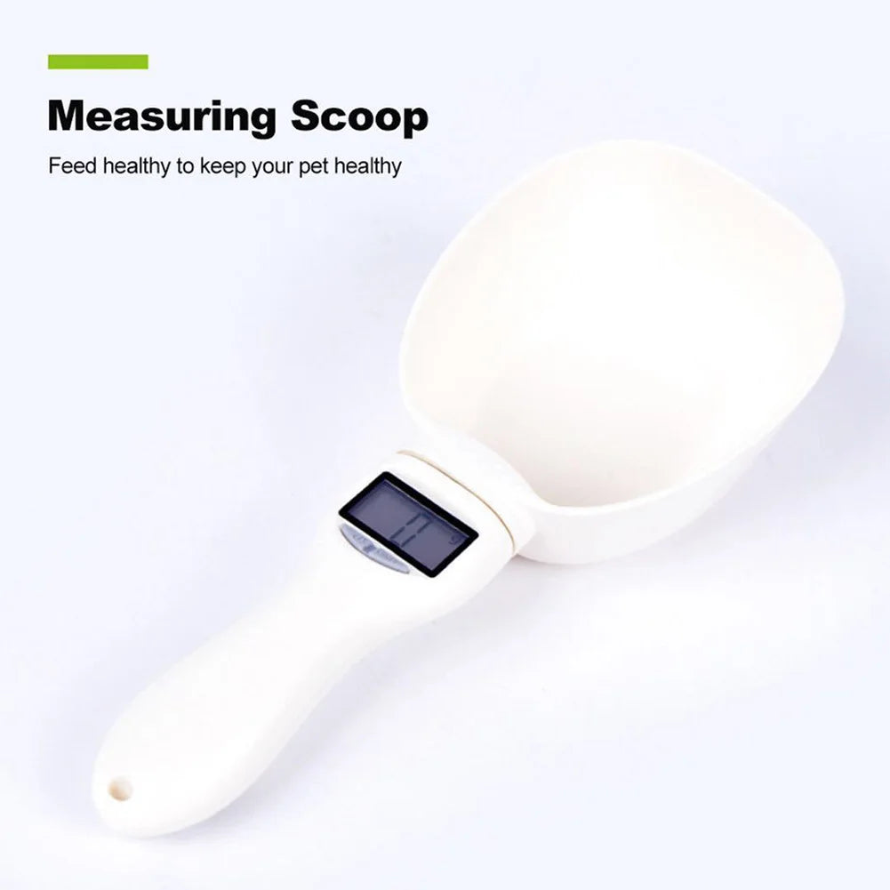 Pet Dog Cat Food Feeding Electronic Digital Display Measuring Spoon Scale