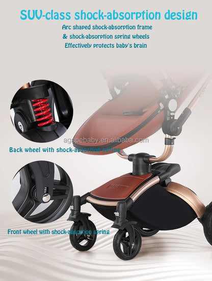 Baby Stroller 2-in-1