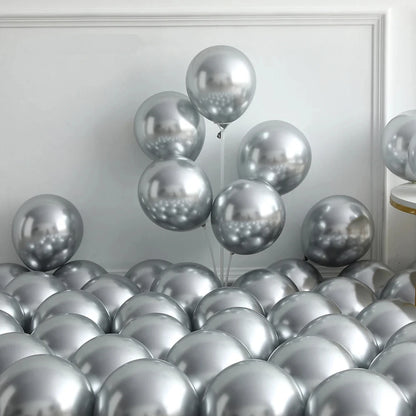 Transparent Dazzling Snowflake Balloon Garland for Winter Decor
