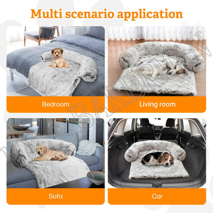 S-L Washable Pet Cat Dogs Sofa Bed Cushion Mat