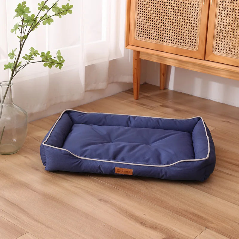 S-2XL Pet Dog Cat Wear-resistant Waterproof Bed Mat Pad Nest Cushion