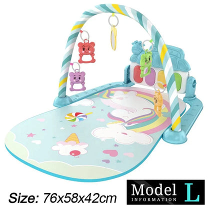 Baby Fitness Stand Music Play Gym for Early Education