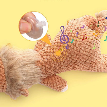 1/3Pcs Bite-Resistant Squeaky Sound Plush Pet Dog Toy