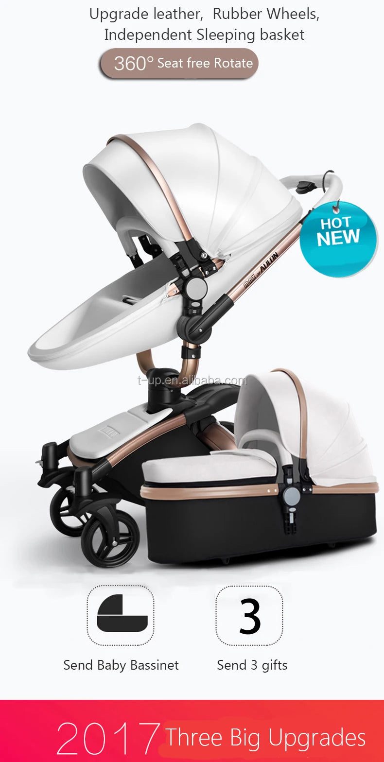 Baby Stroller 2-in-1