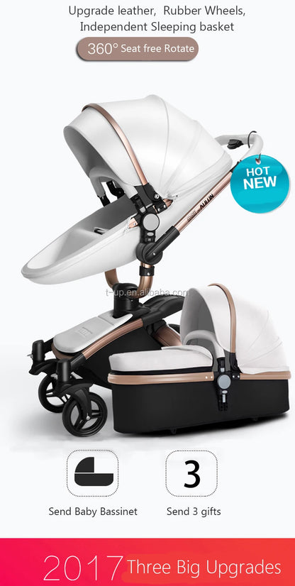 Baby Stroller 2-in-1