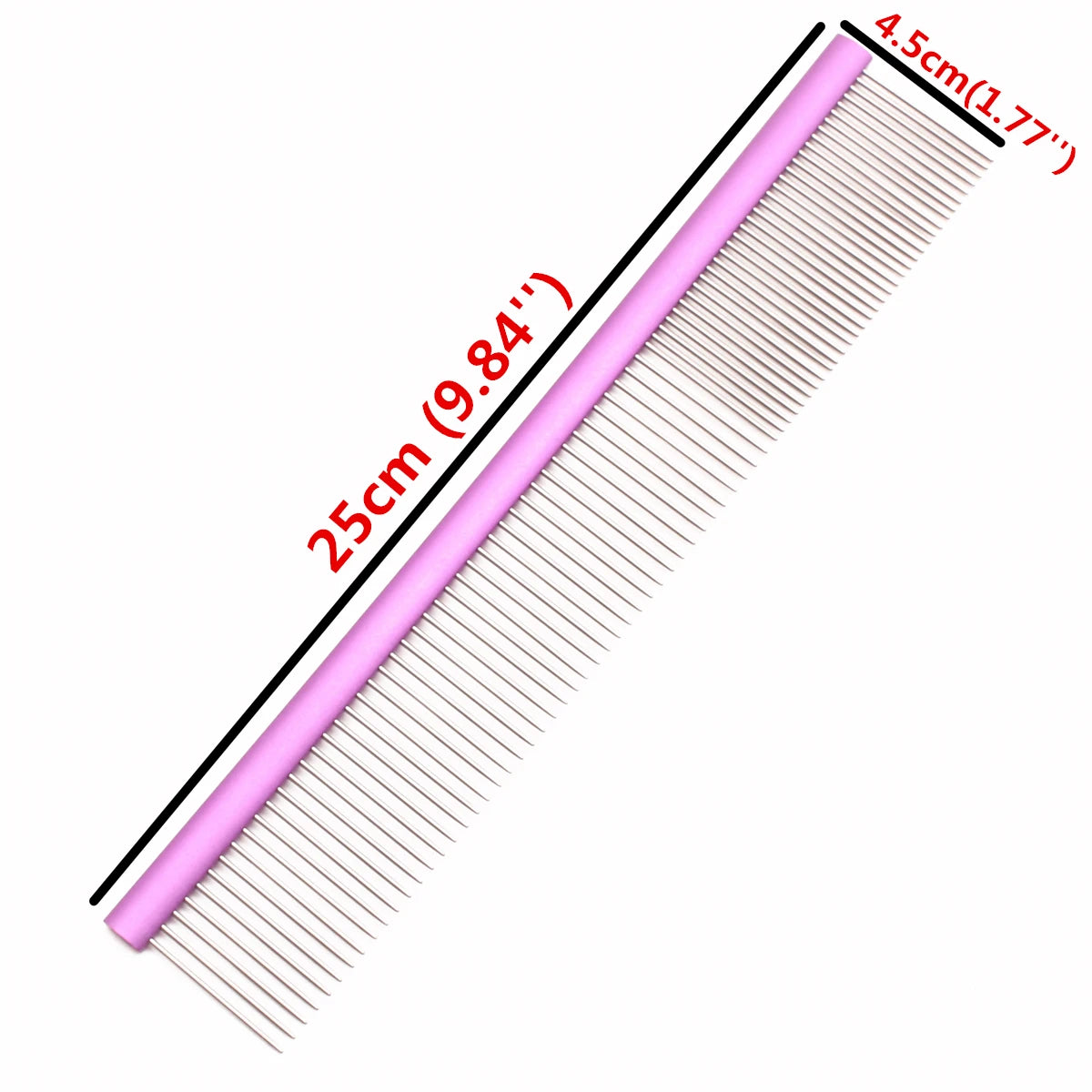 Aluminum Alloy Pet Grooming Combs