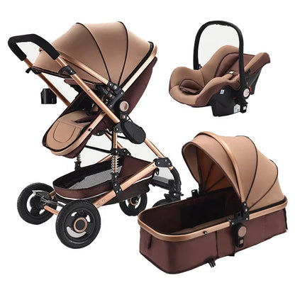 3-in-1 Lightweight Baby Stroller