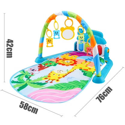 Baby Fitness Stand Music Play Gym for Early Education