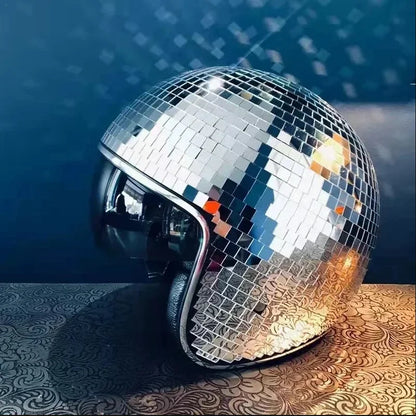 Disco Ball Helmet