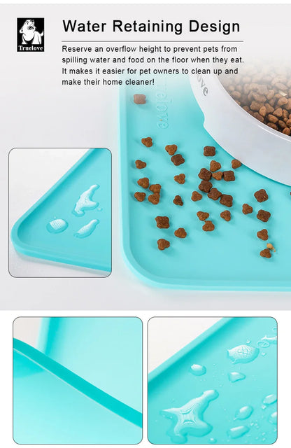 Waterproof Silicone Pet Dog Cat Feeding Mat