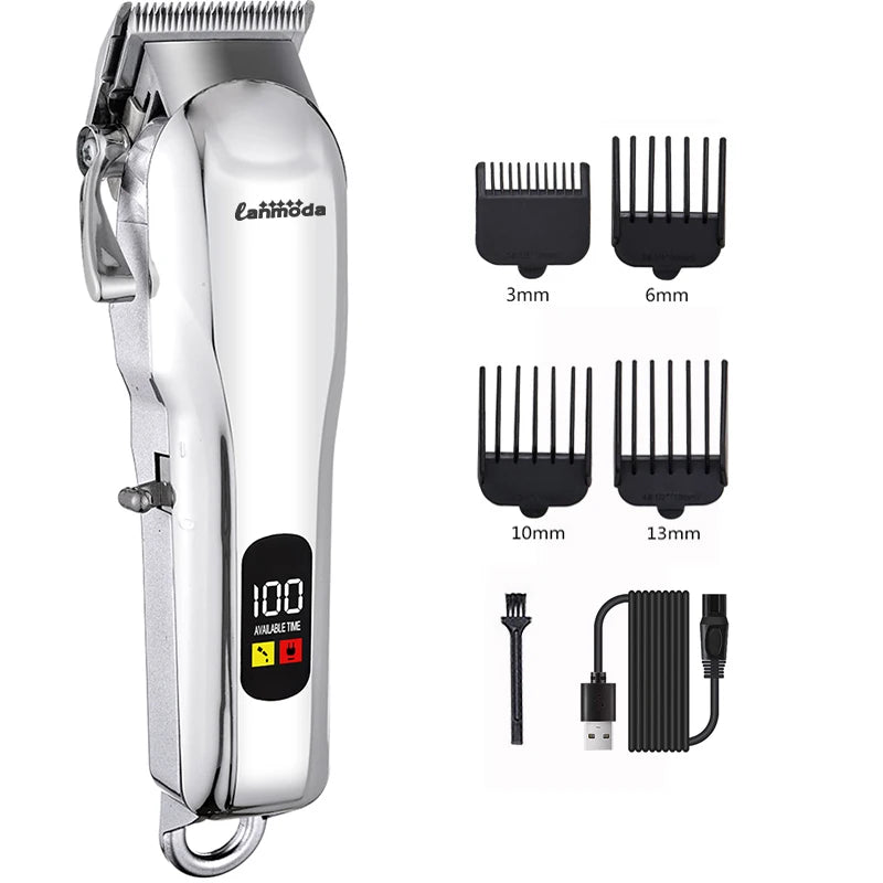 Electric Cordless Low Noise Pet Dog Grooming Clippers Shaver Trimmer