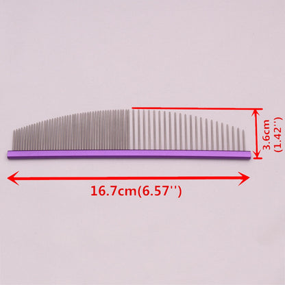 Aluminum Alloy Pet Grooming Combs