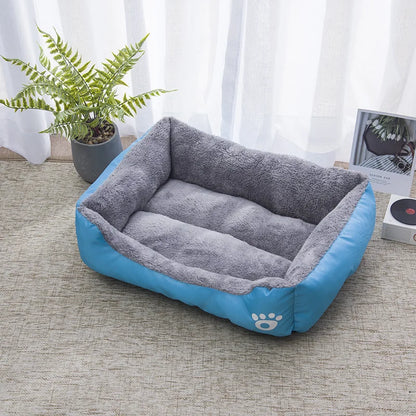 XS-L Waterproof Square Pet Dog Bed Mat Cushion