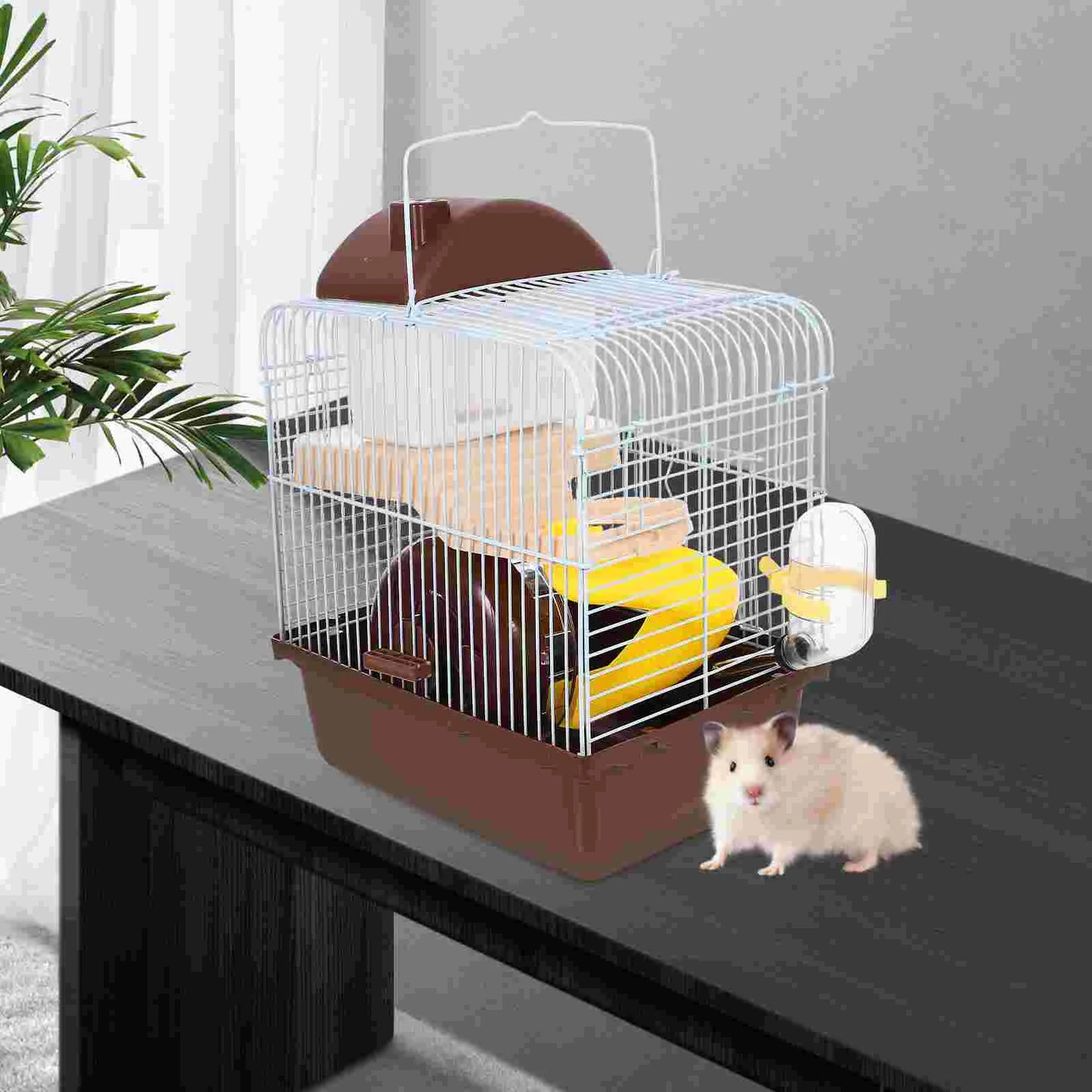 Double Layer Pet Hamster Chinchilla Acrylic Cage Crate