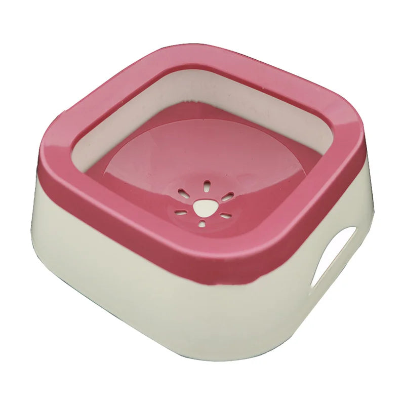 1L Anti-splash Pet Dog Cat  Water Bowl