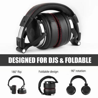 Oneodio Studio Pro DJ Headphone with Mic for Clear Sound